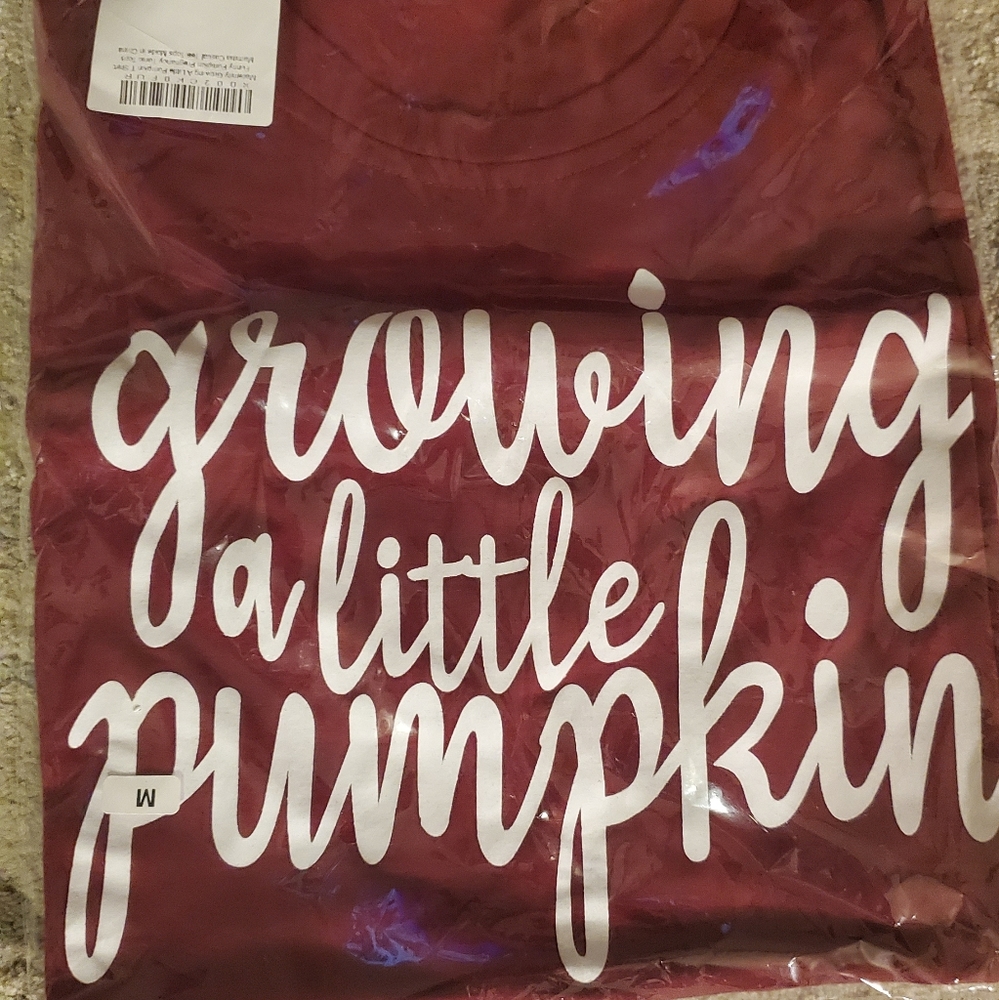 Growing a little pumpkin tshirt